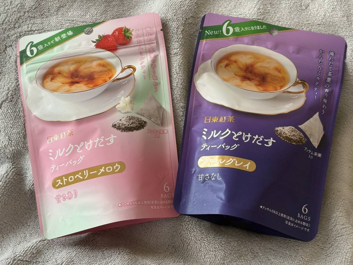 日東紅茶のティーバッグ