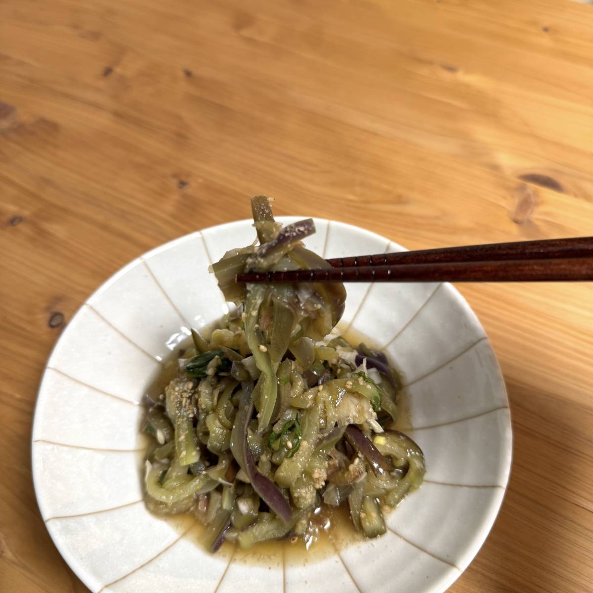 JAグループ公式の「なすそうめん」のレシピ