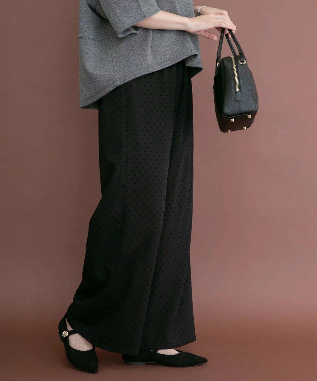 URBAN RESEARCH ITEMS イージーワイドストレートパンツ