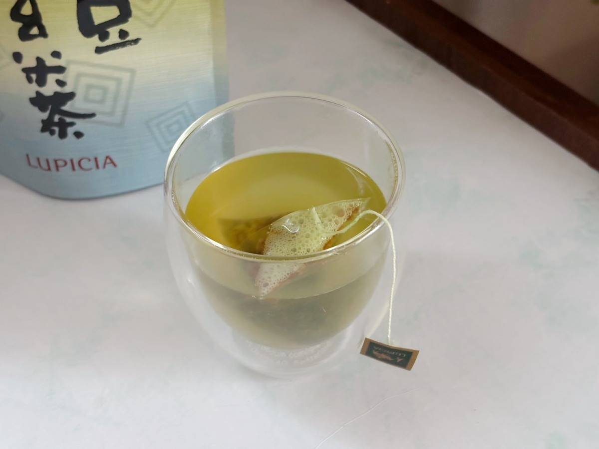 LUPICIAの「抹茶黒豆玄米茶」