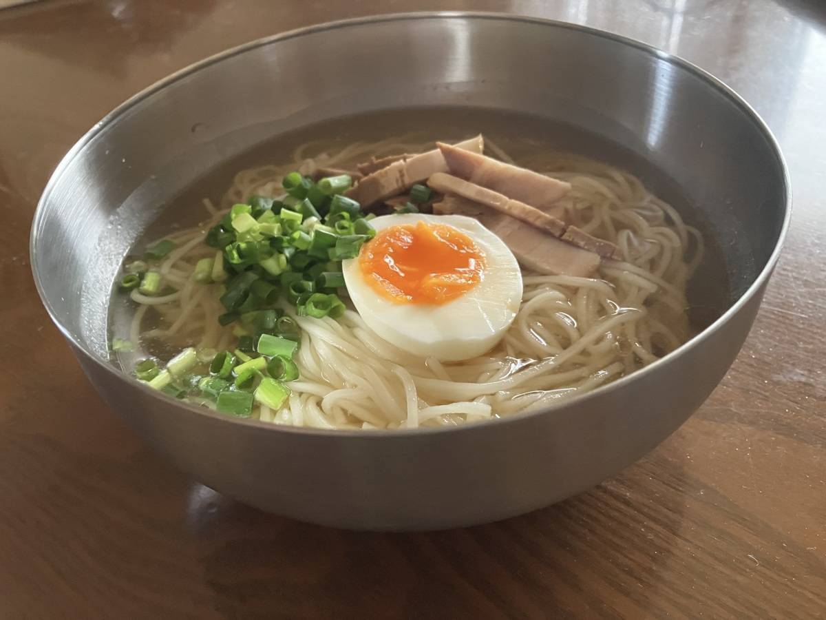 セリア：ステンレス冷麺鉢