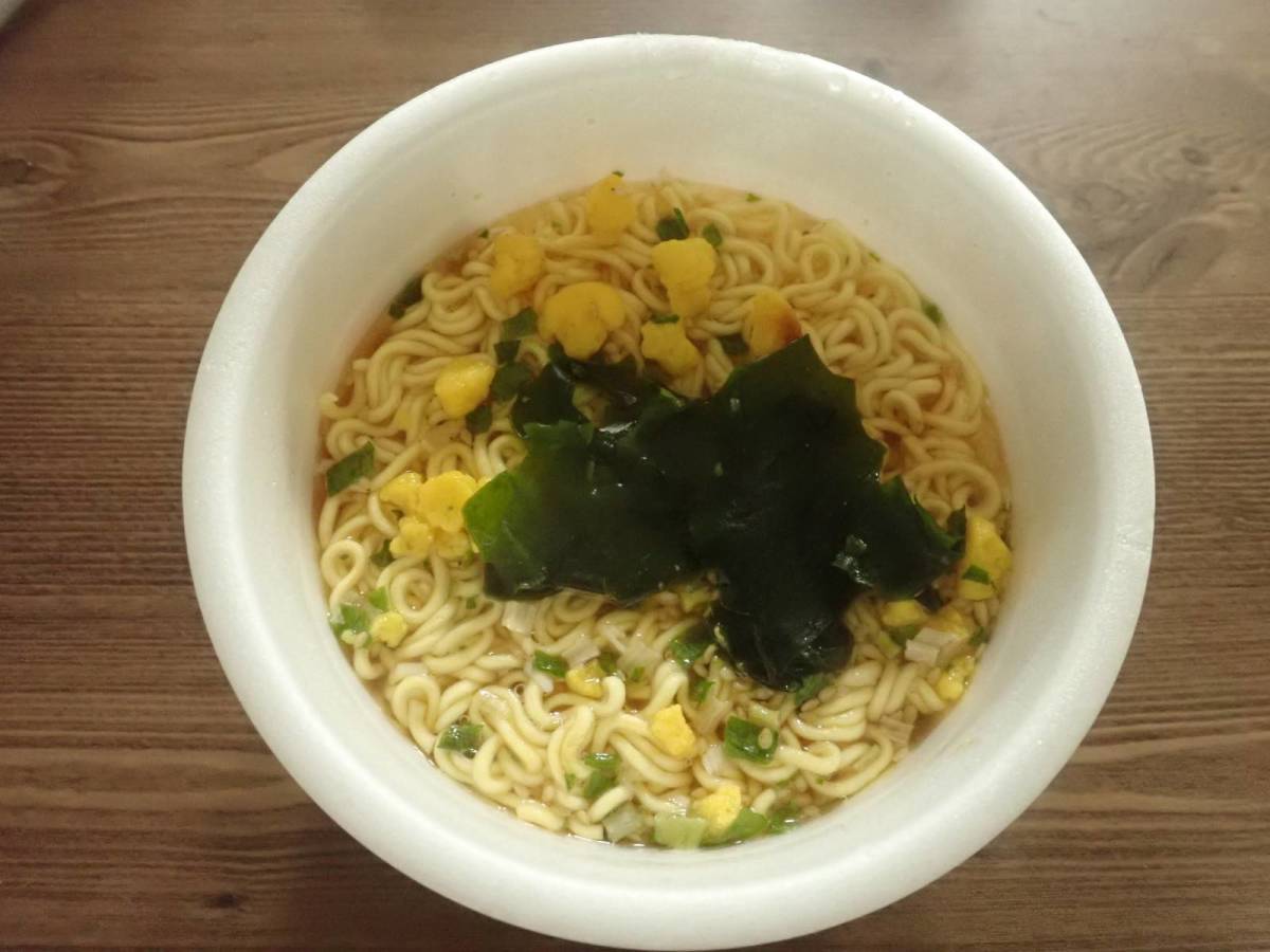 ダイソー：麺のスナオシ 醤油ラーメン 78gカップ