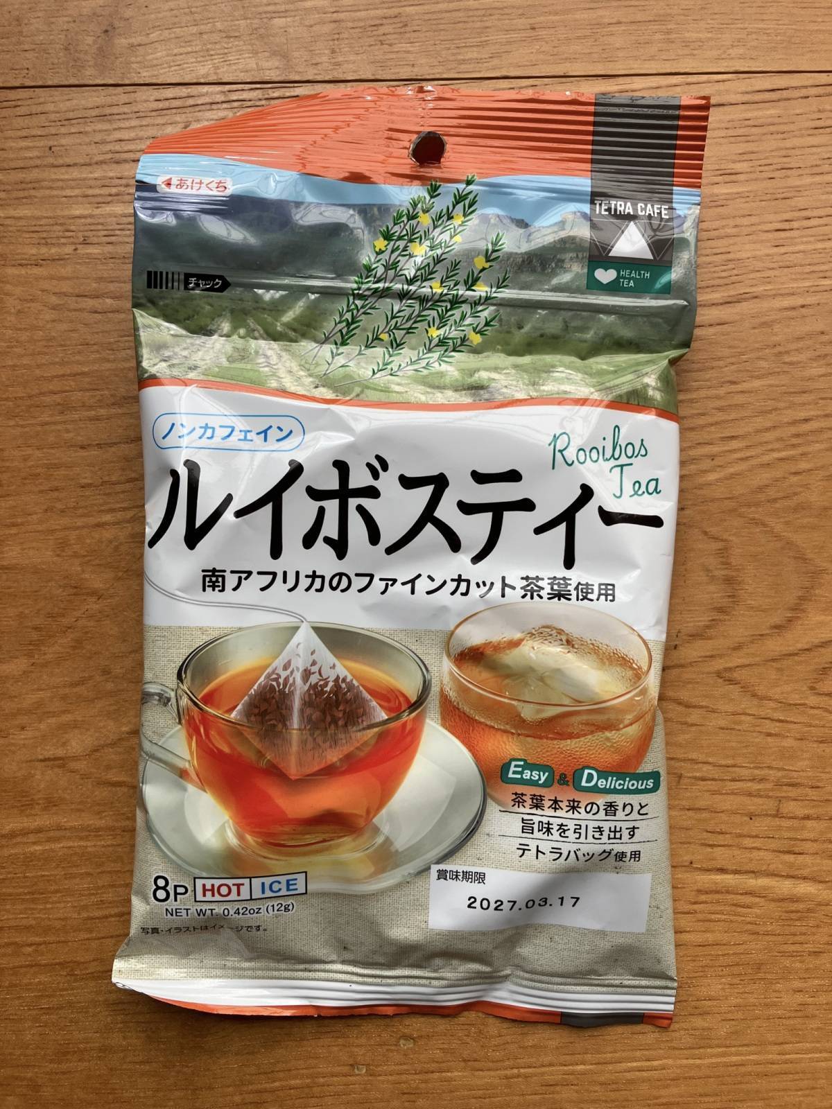 ダイソー：国太楼 ルイボスティーバッグ 8P