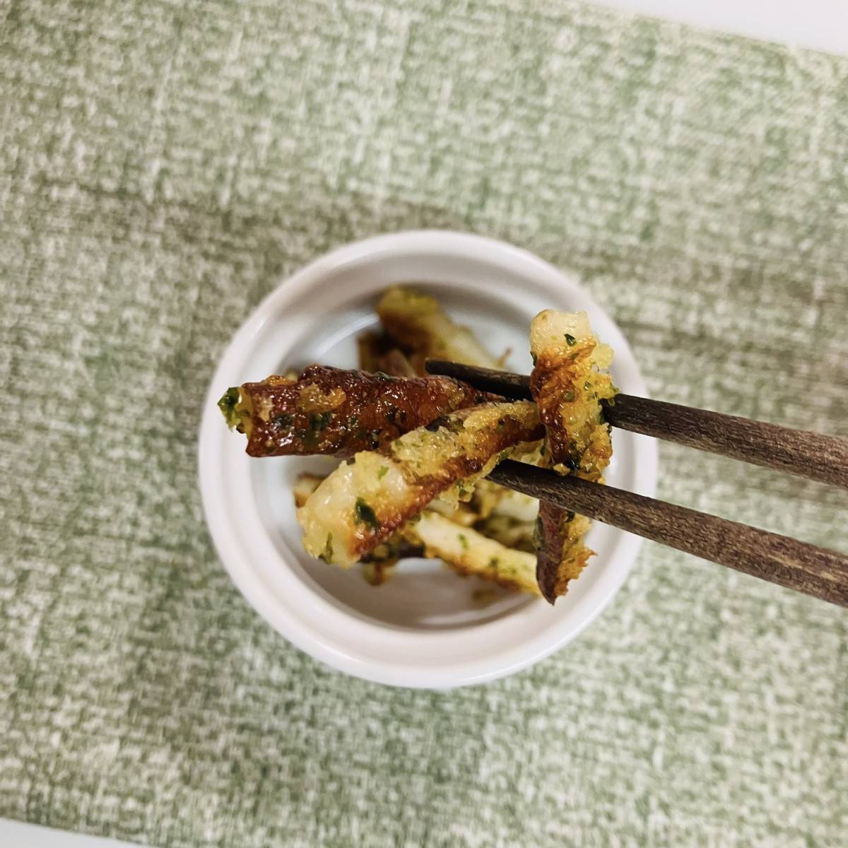 紀文公式の「焼ちくわのカリカリ焼き」のレシピ