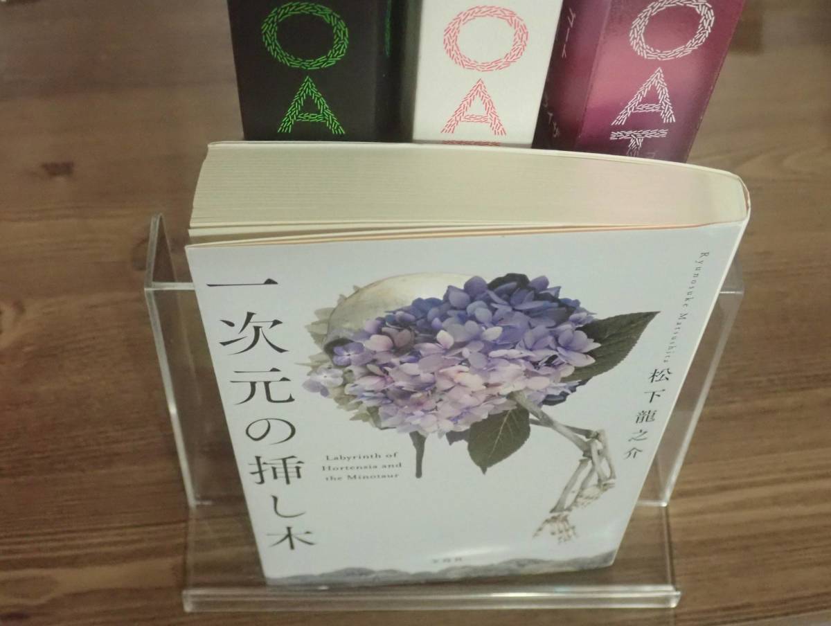 ダイソー：表紙を飾れるブックスタンド