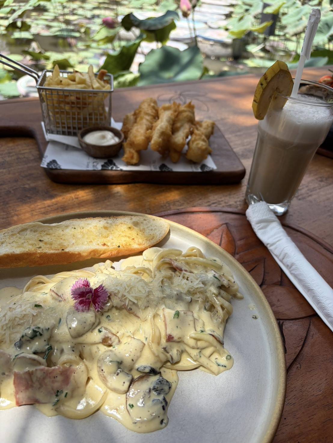 Cafe Lotus 料理