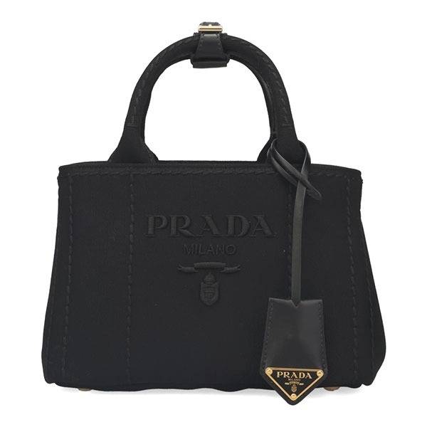PRADA ジャルディニエール コットンキャンバス スモールバッグ