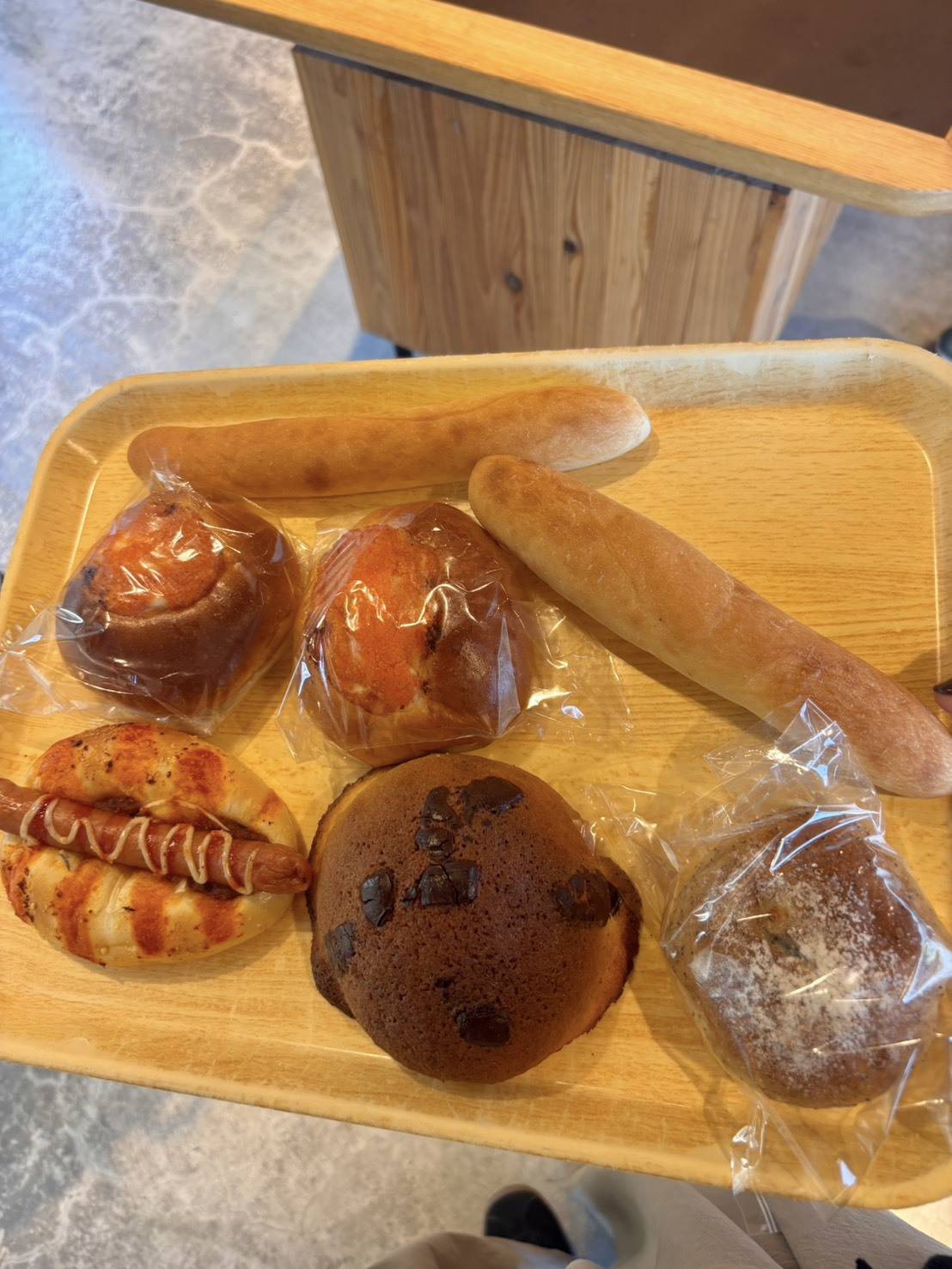 Backerei danken 東開ホルツ店のパン
