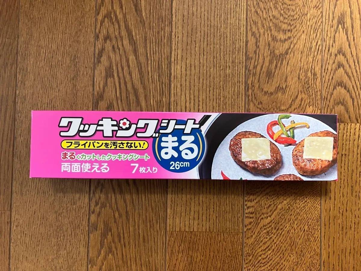 セリア:クッキングシート まる