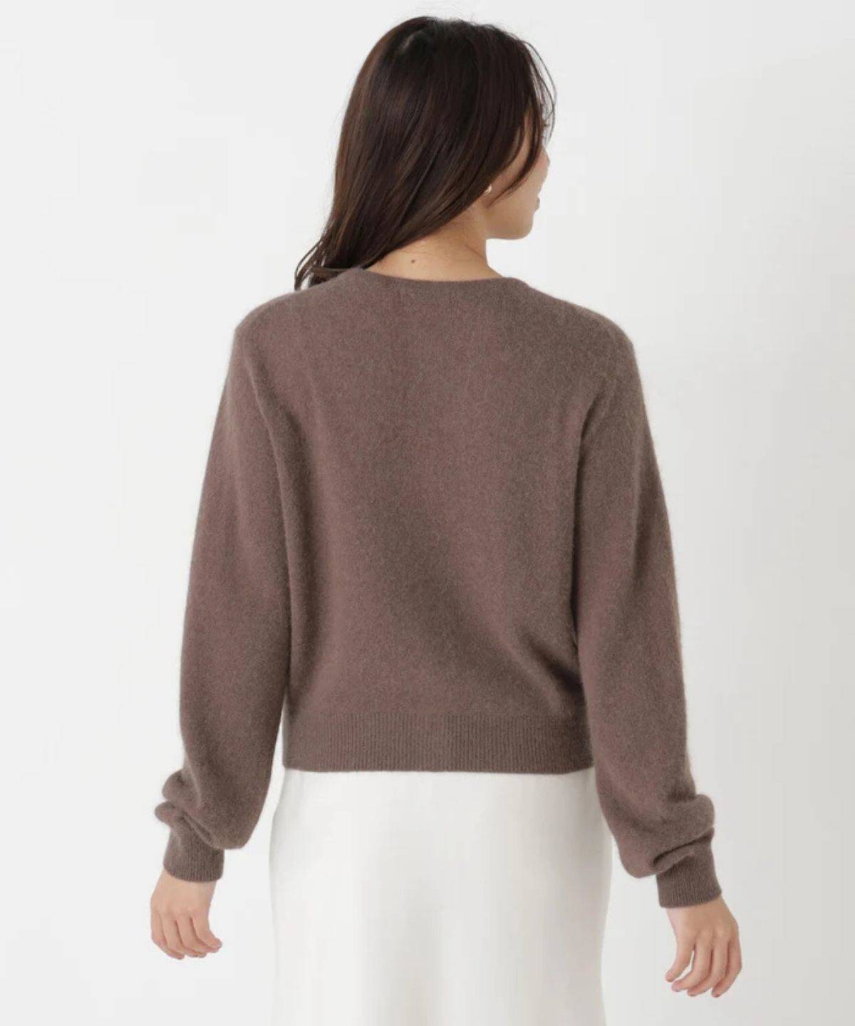 NATURAL BEAUTY BASIC FOXブレンドニットシリーズ カーディガン