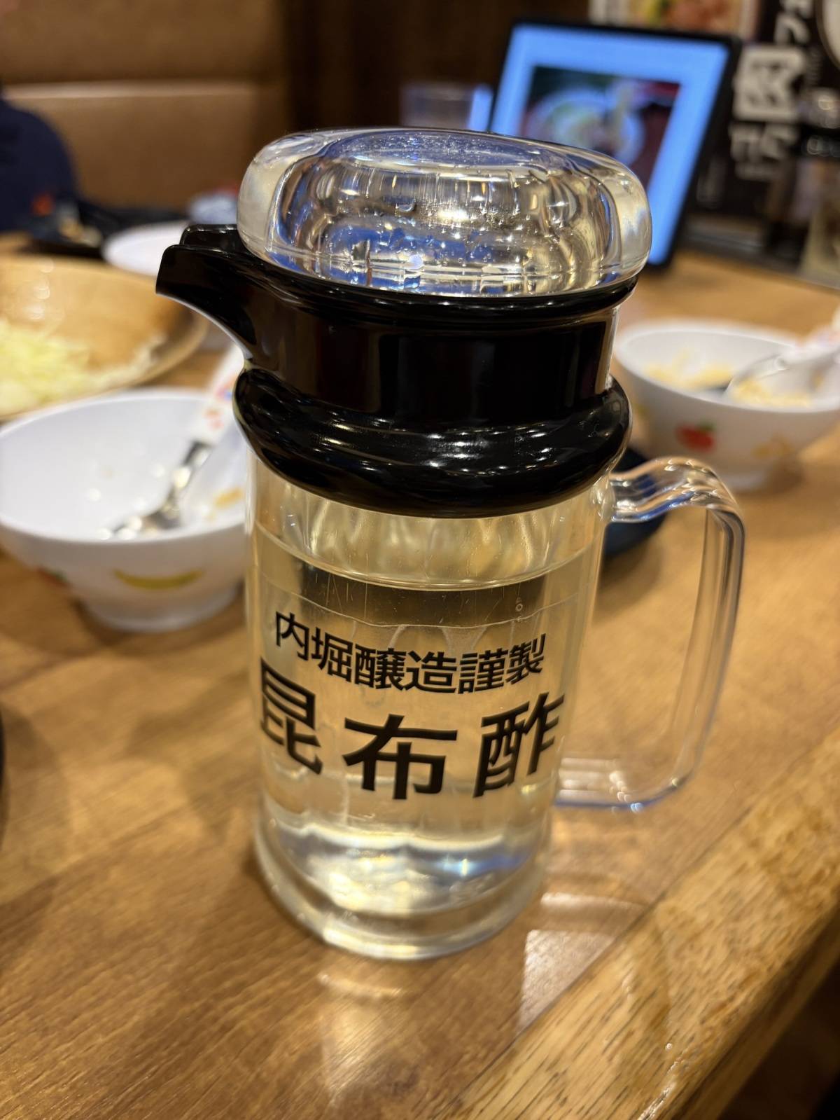 近江ちゃんぽん亭の昆布酢