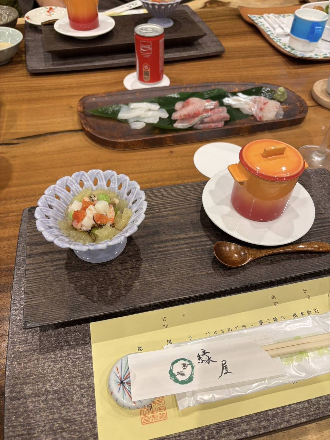湯村温泉 緑屋の食事