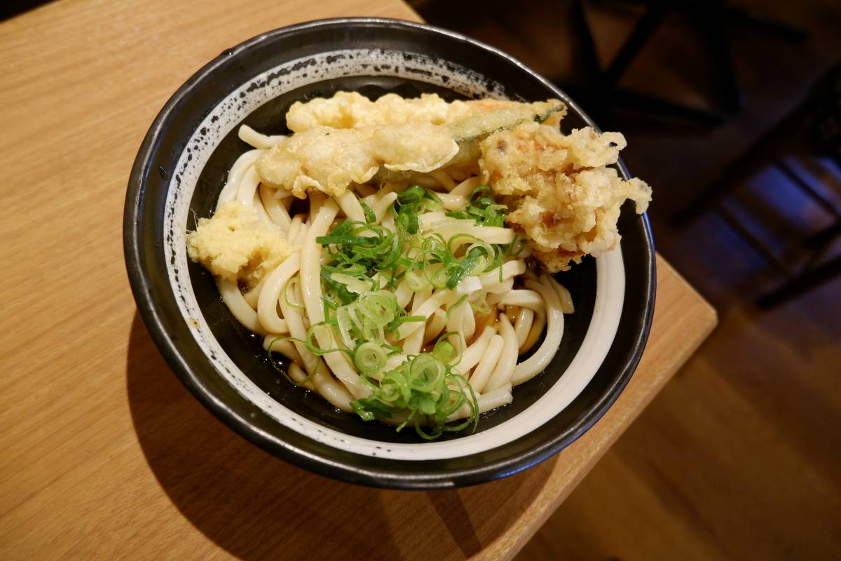 天ぷらのせうどん
