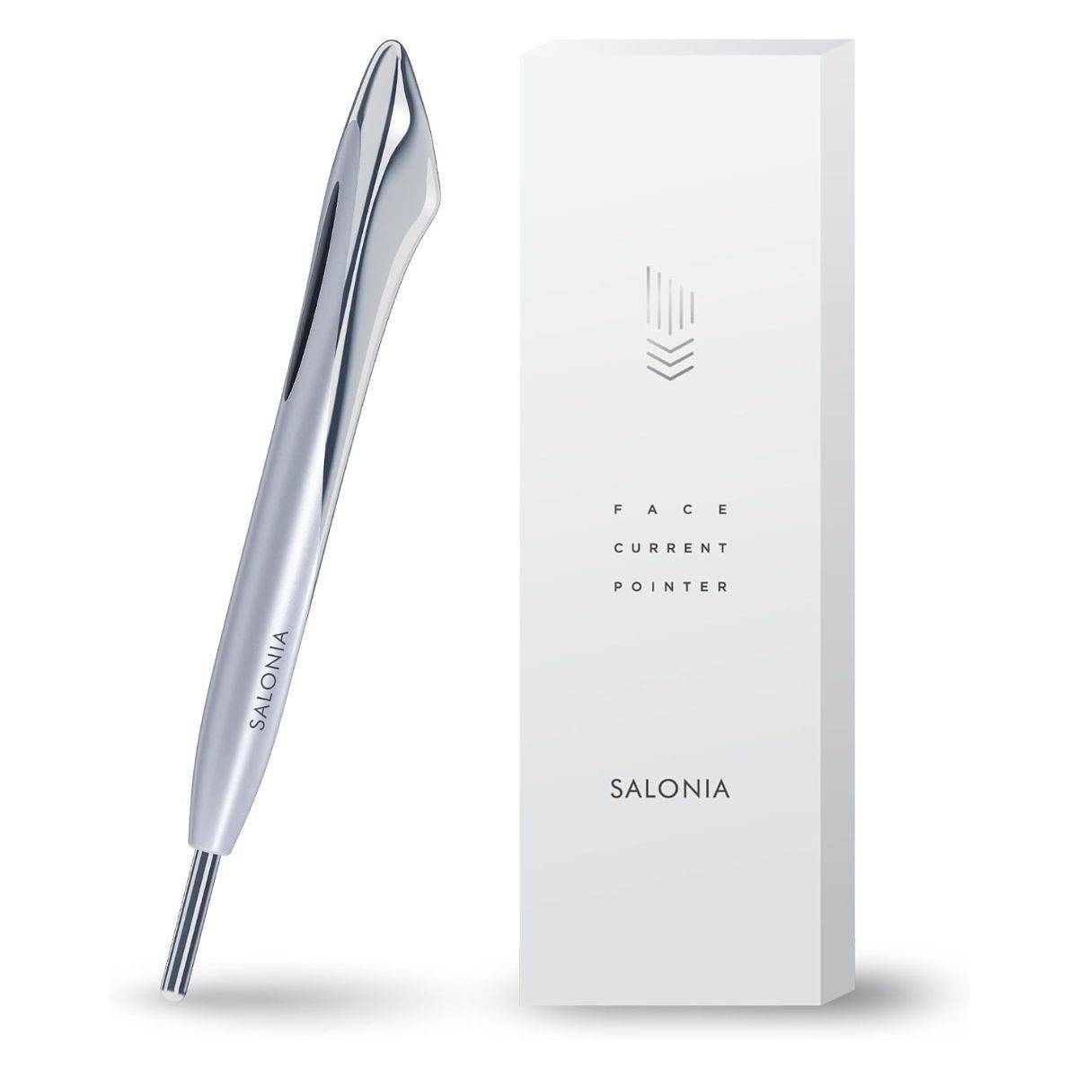  SALONIA サロニア ペン型美顔器 フェイスカレントポインター 【Amazon.co.jp限定】