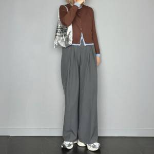 【2026年10月】最高に今っぽい……。垢抜けるワイドパンツコーデ5選
