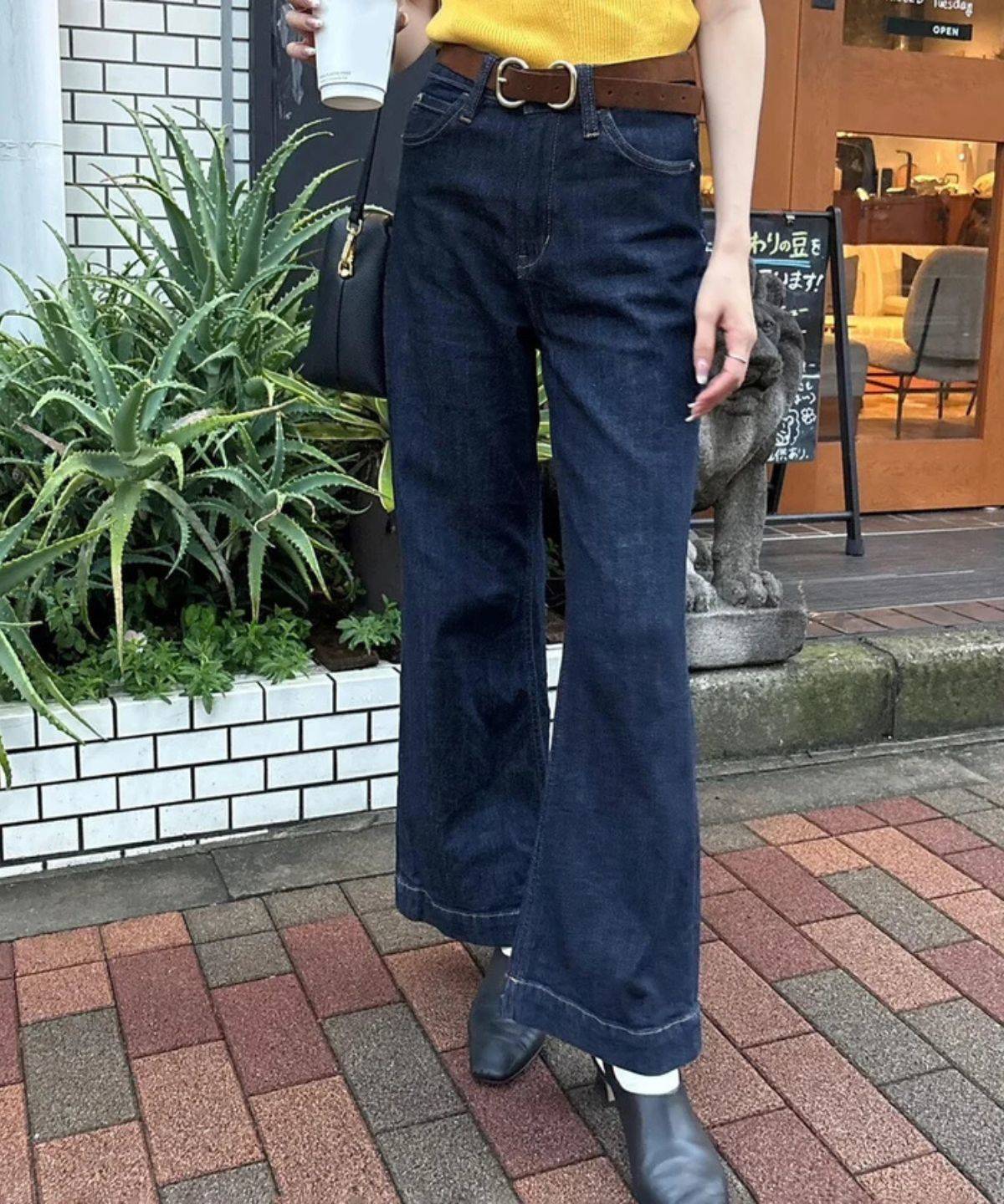 FREE'S MART ベーシックワイドデニムパンツ