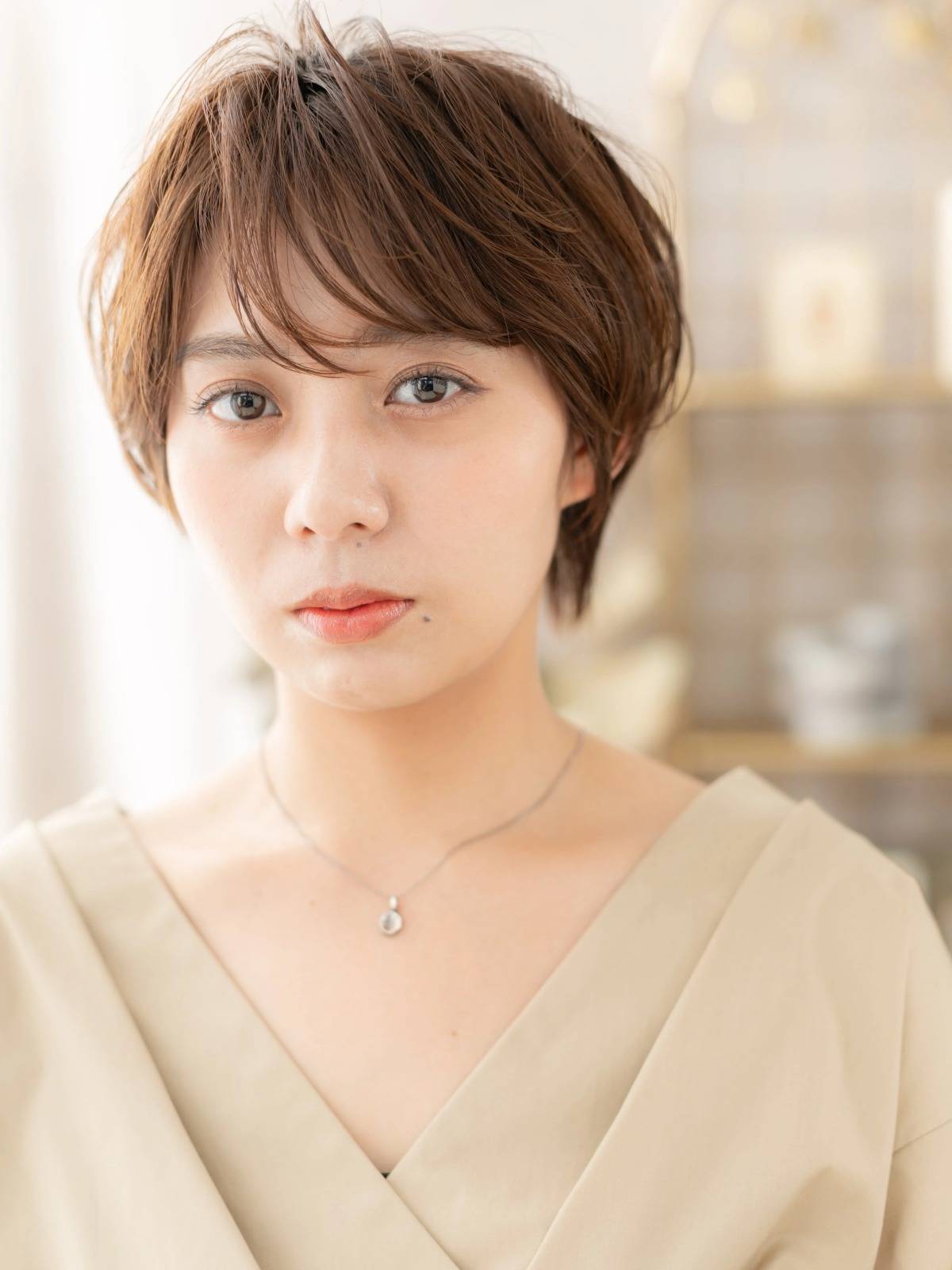 マロンベージュ
