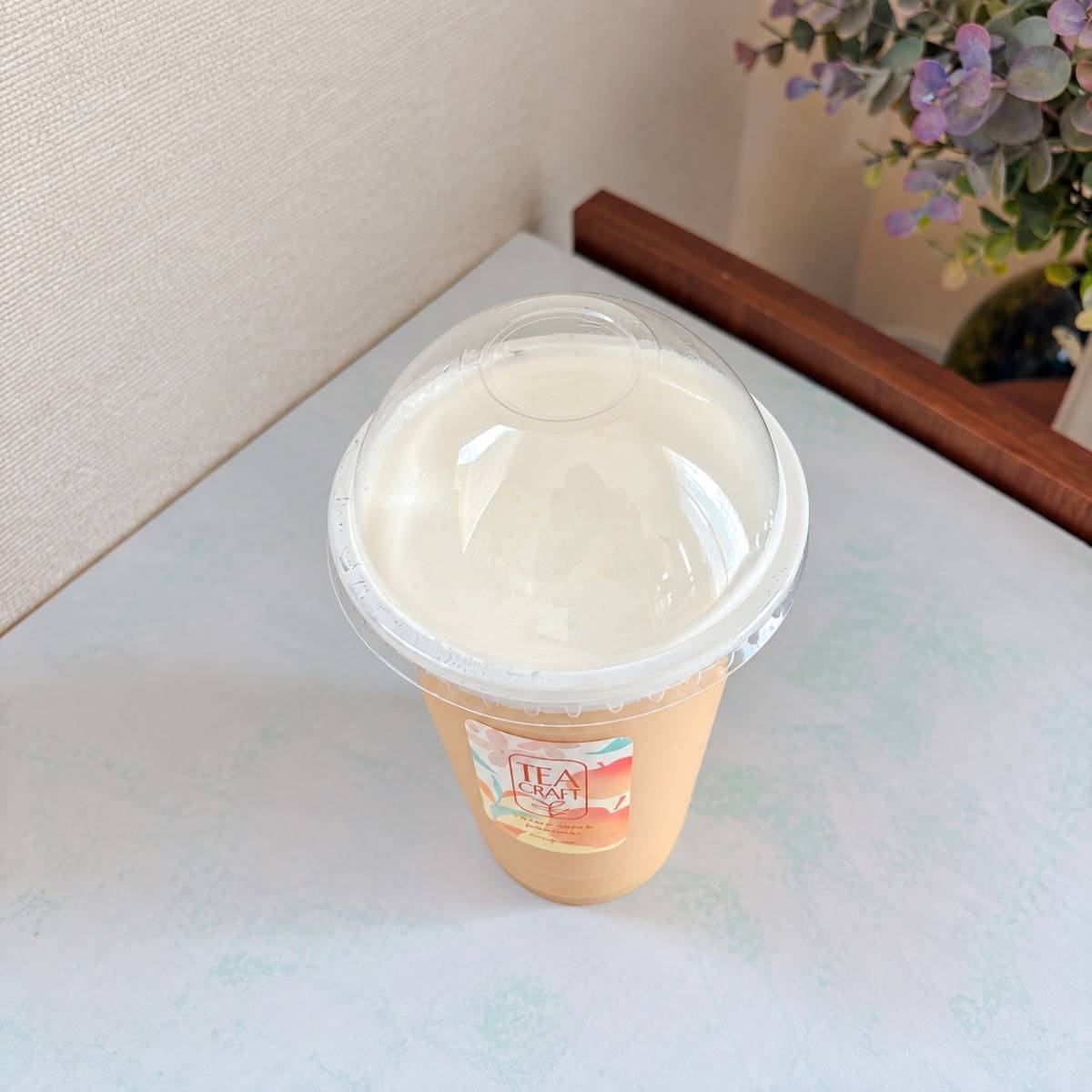 ゴンチャの「蜜りんごジャスミン ミルフォティー」