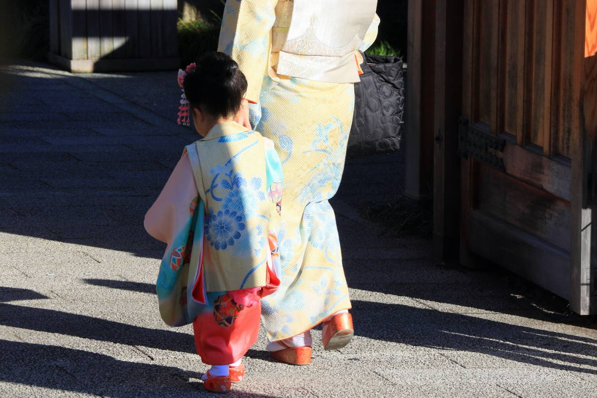 七五三の親子のイメージ