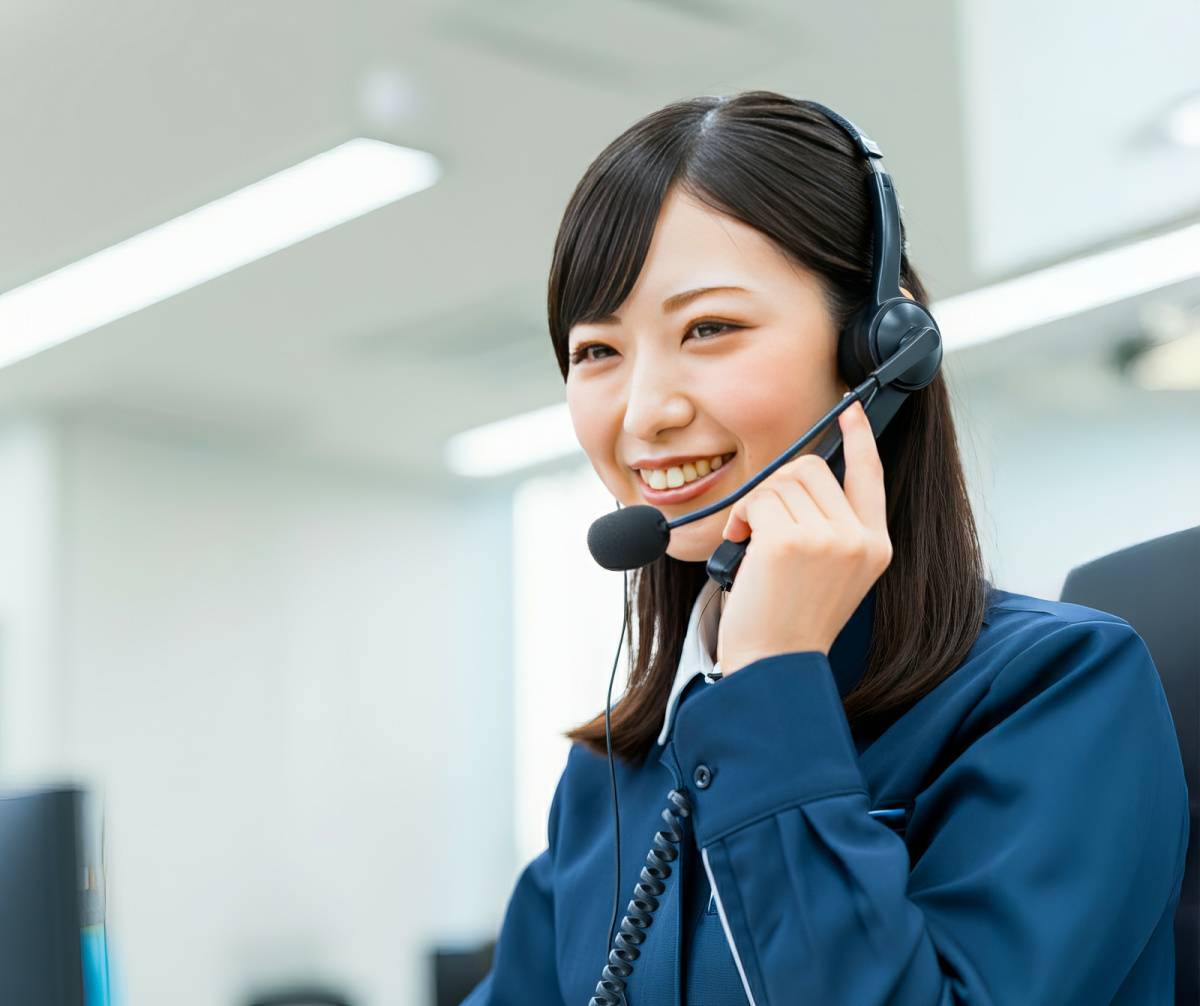 オペレーターの女性