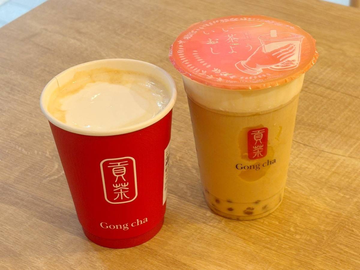 ゴンチャの「紅はるか ミルクティー」