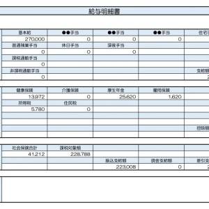 【リアル給与明細】事務・営業。約10万円収入が減ったのに生活レベルを変えられない。貯蓄のコツは？