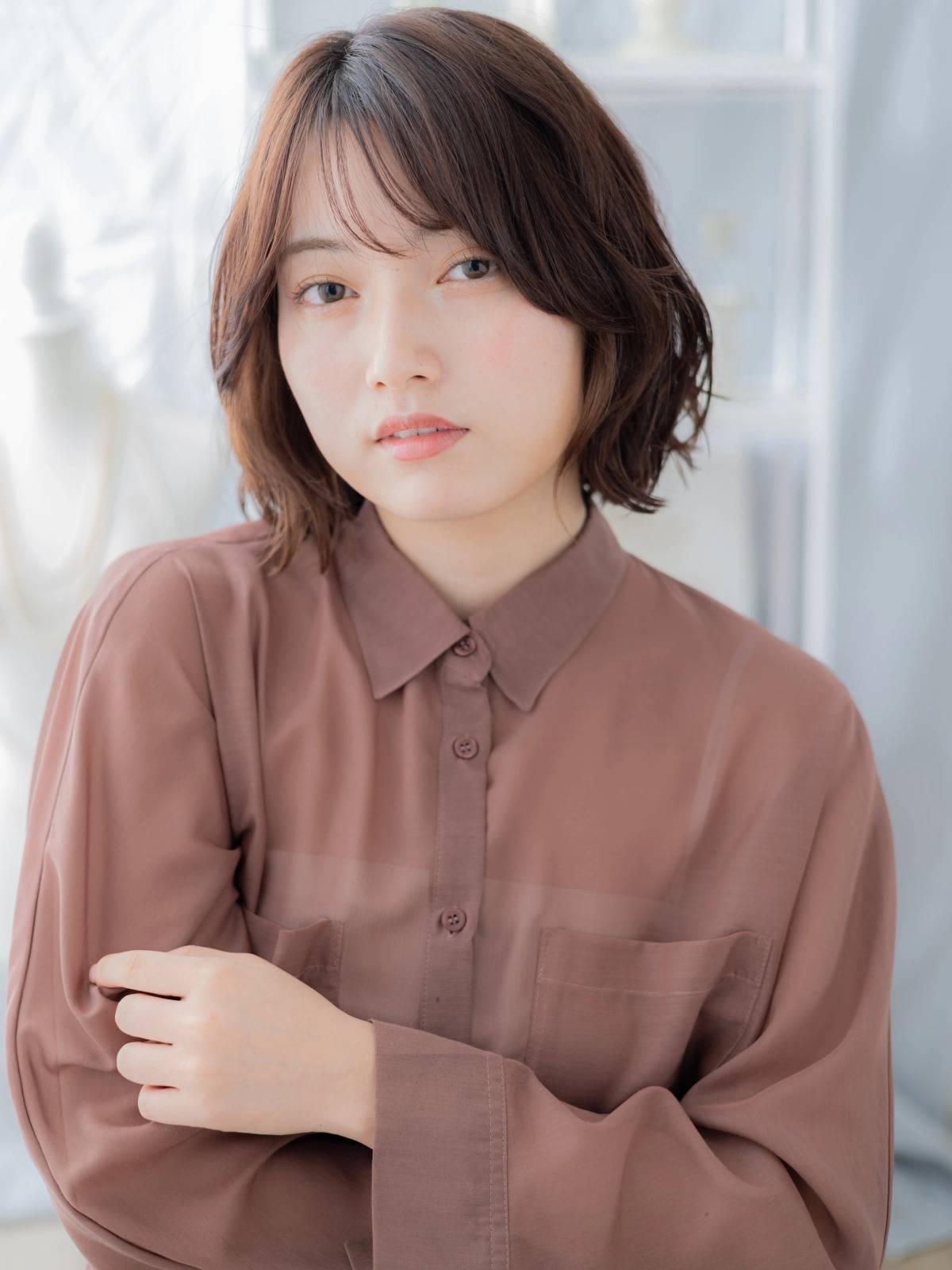 マロンベージュ