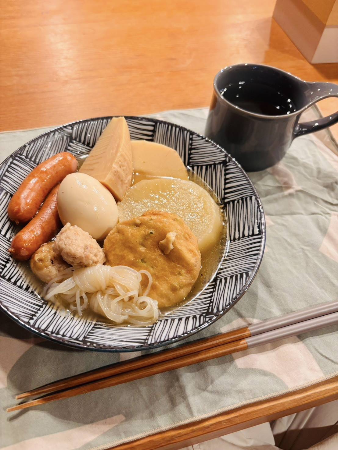 家で作ったおでん