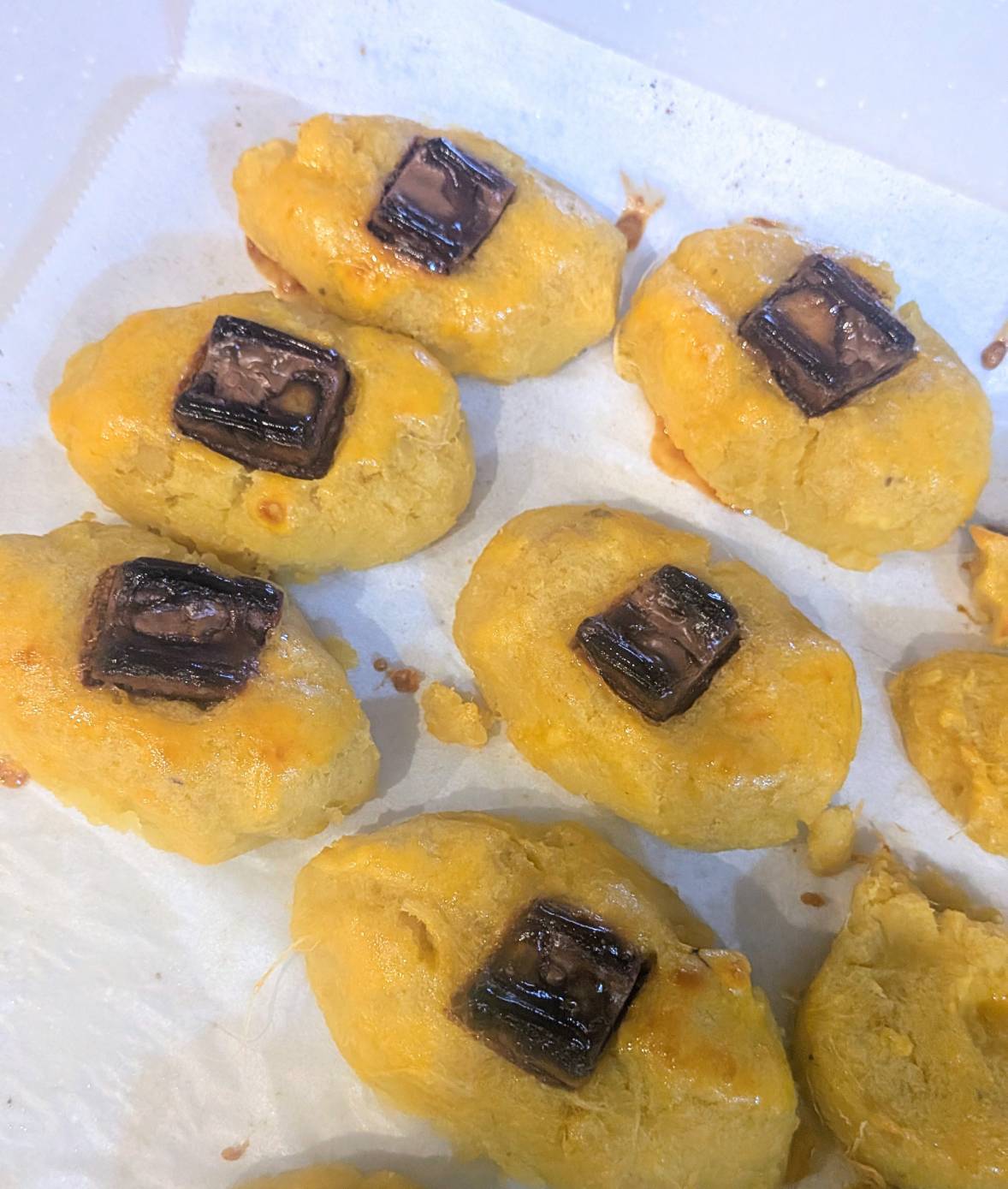 スイートポテトを作っているところ