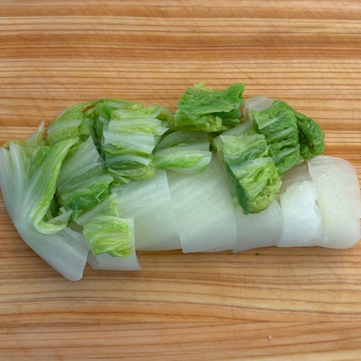 JAグループ公式の「白菜の子持ち昆布和え」のレシピ