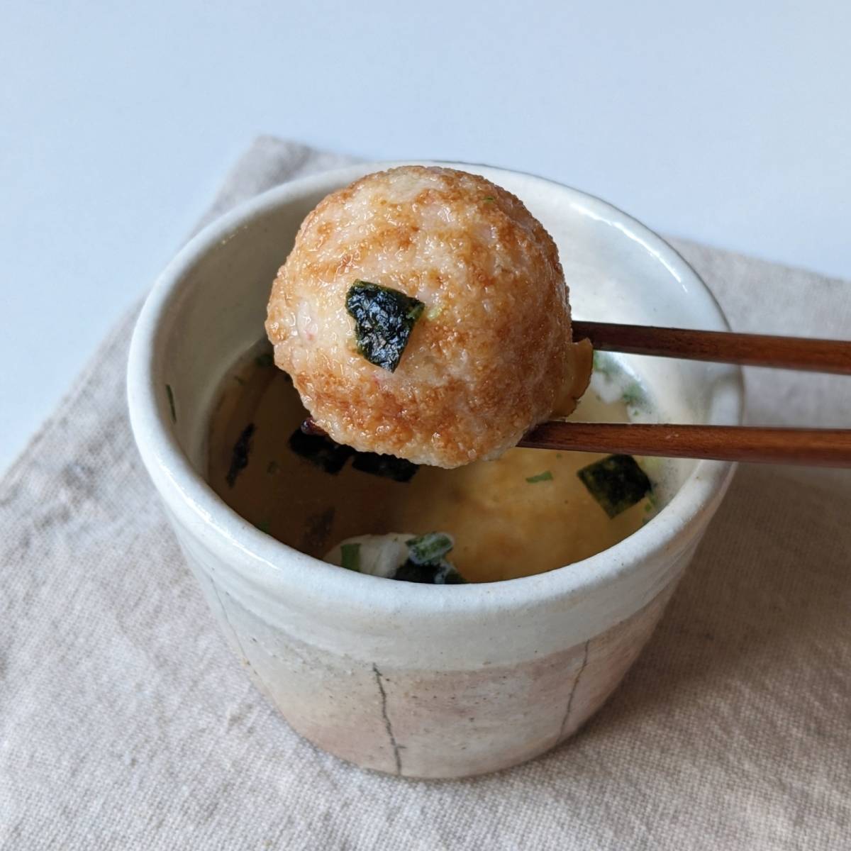 永谷園公式の「明石焼き風たこ焼き」のレシピ