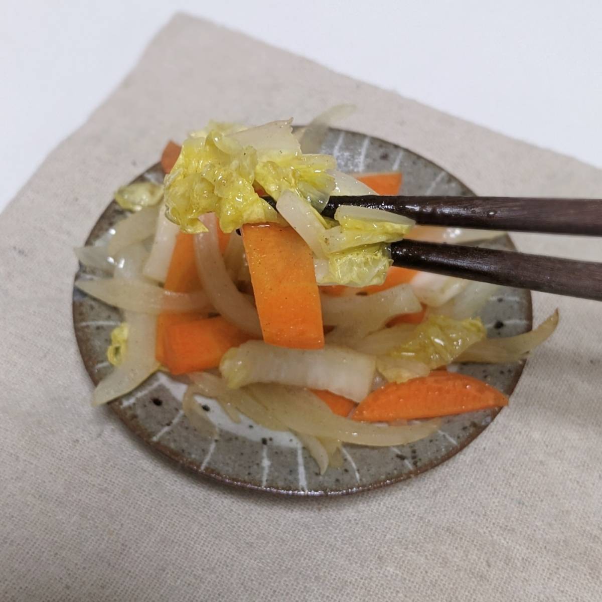 JAグループ公式の「白菜のコンソメ炒め」のレシピ