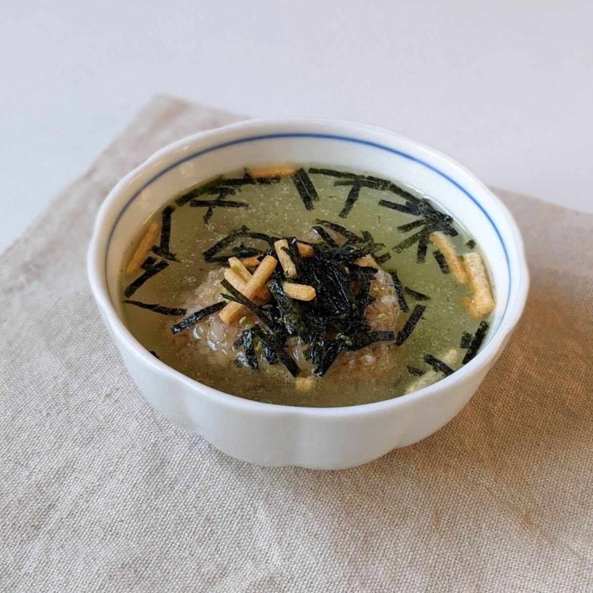 永谷園公式の「冷やし焼きおにぎり茶づけ」のレシピ