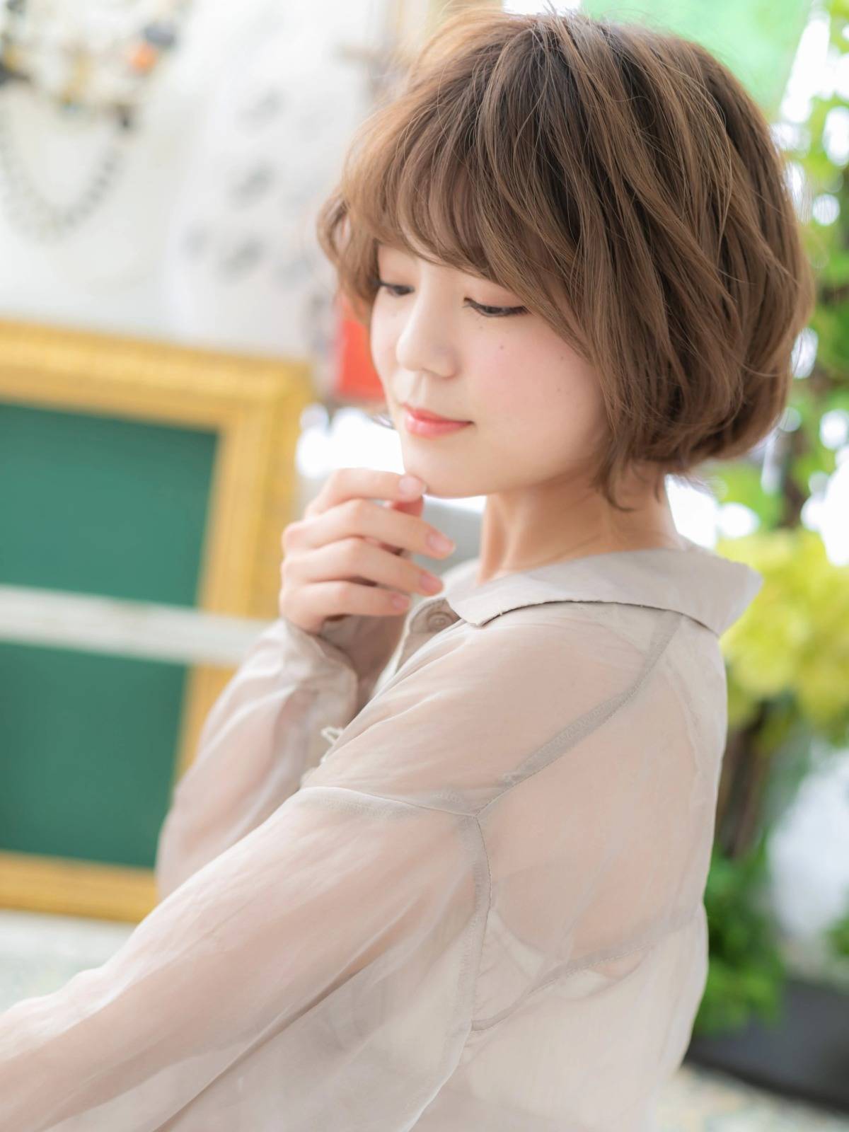 マロンベージュ
