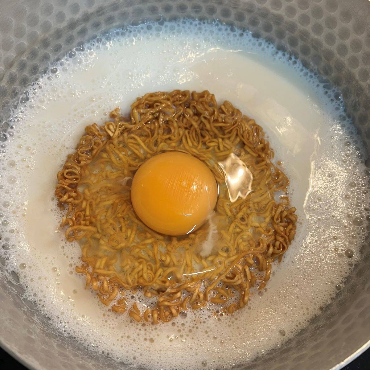 チキンラーメン公式の「ミルチキ」のレシピ