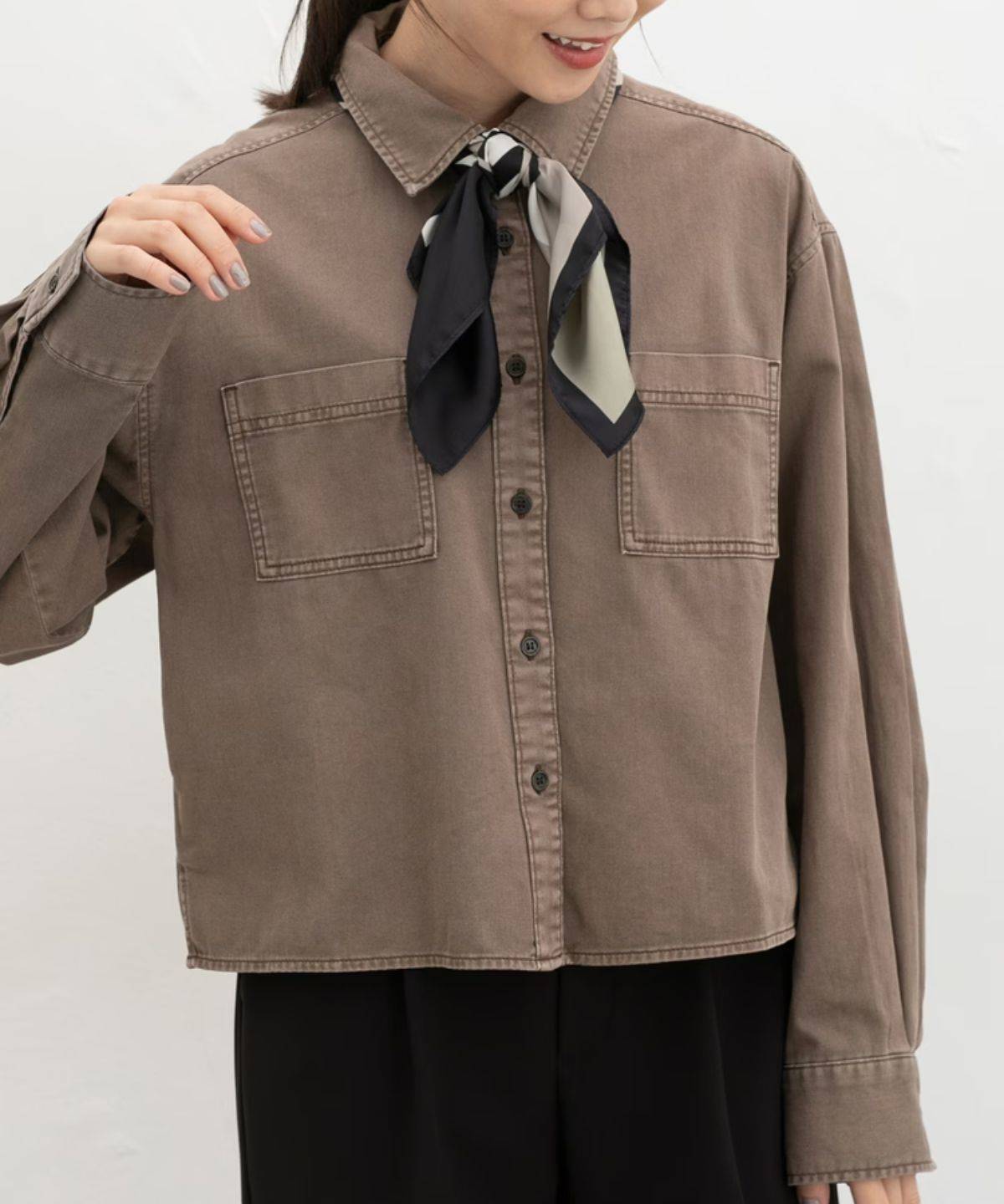 Honeys ショート丈シャツ