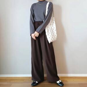 【2026年10月】すぐマネしたい！秋のきれいめワイドパンツコーデ5選