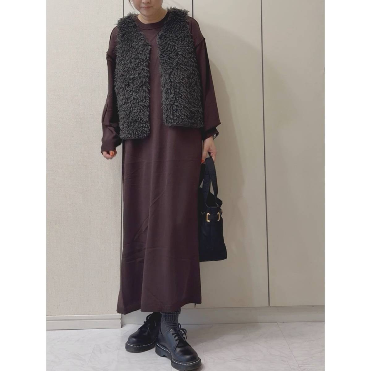 ボアベストを重ね着する！