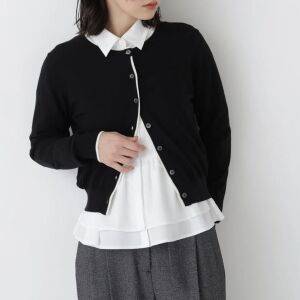 寒暖差対策にちょうどいい！手持ちの服に合わせやすい≪黒カーディガン≫3選【2026年秋】